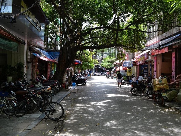  Một con phố Hà Nội.