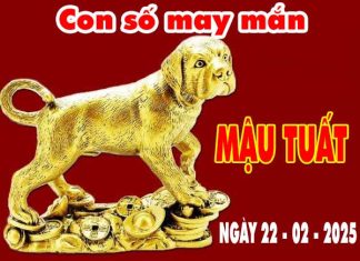 Con số tài lộc tuổi Mậu Tuất ngày 22/2/2025 thứ 7 hôm nay