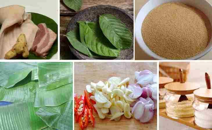 Chuẩn bị nguyên liệu làm tré Bình Định