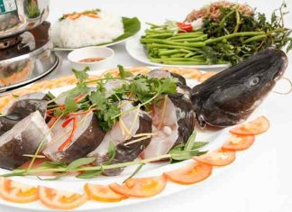 cách nấu lẩu cá lăng miền bắc