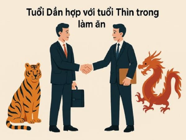 Tuổi Dần hợp với tuổi Thìn trong làm ăn