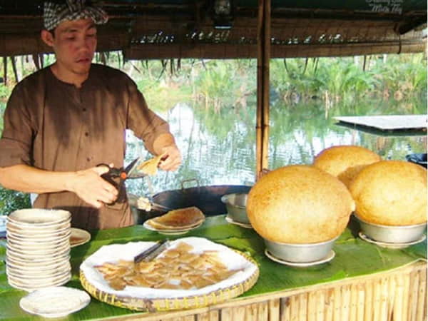 Xôi phồng – món ăn “đặc sản đại tiệc” của người An Giang