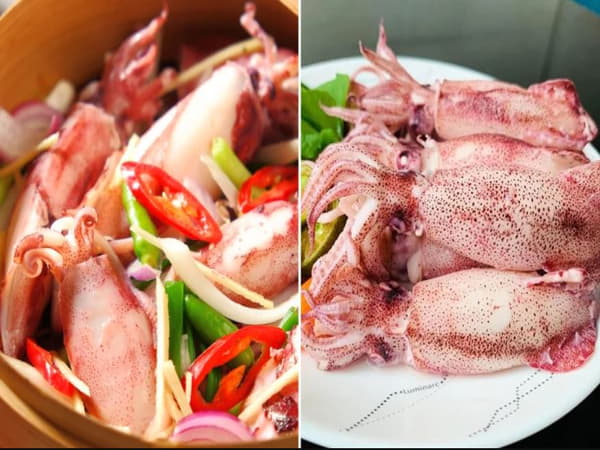 Cách ướp mực hấp ngon không tanh chuẩn vị