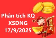 Phân tích kết quả XSDNG ngày 17/9/2025