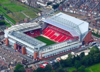 Lịch sử hình thành sân vận động Anfield