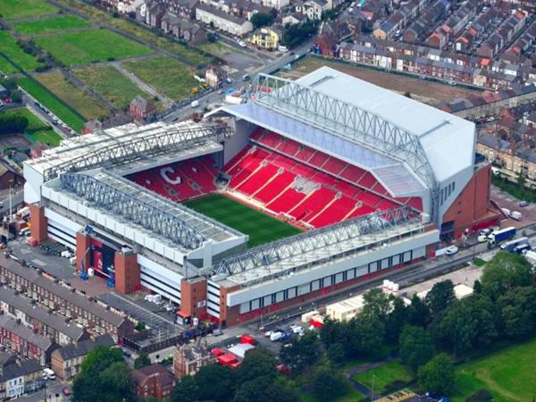 Lịch sử hình thành sân vận động Anfield