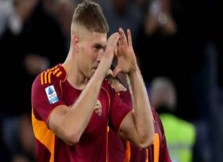 Bóng đá Ý: Artem Dovbyk được cho sắp chia tay CLB AS Roma