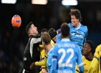 Tin thể thao: CLB Napoli hòa chật vật trước đối thủ Verona