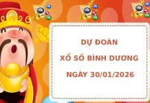 Dự đoán xổ số Bình Dương ngày 30/1/2026 chính xác