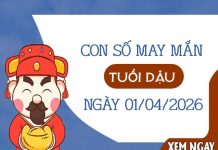 Gom lộc vàng với con số may mắn ngày 01/04/2026 tuổi Dậu con số may mắn ngày 01/04/2026 tuổi Dậu
