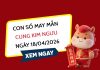 con số may mắn ngày 18/04/2026 cung Kim Ngưu