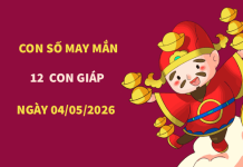 Phân tích con số may mắn 12 con giáp ngày 04/05/2026