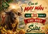 Con số may mắn ngày 31 tháng 5 chủ nhật của tuổi Sửu