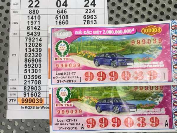 Thủ tục nhận thưởng vé số trúng 30 triệu Thủ tục nhận thưởng vé số trúng 30 triệu