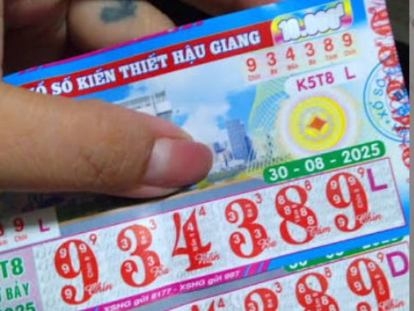 Vé số trúng an ủi 6 triệu được lĩnh bao nhiêu tiền thực tế?