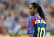 Ronaldinho số áo bao nhiêu từ Barca đến AC Milan?